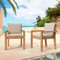 Lot de 2 fauteuils de repas Bornéo