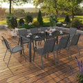 Table de jardin MADRID + 8 chaises