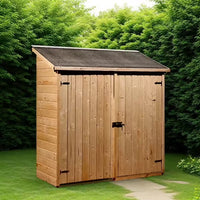 Abri de jardin mural - Bois - 1m2