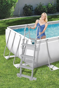 Bestway Power Steel — Piscine Ovale 404×201×100 cm