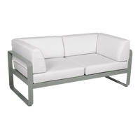 Gartensofa BELLEVIE - 2-Sitzer mit Seitenkissen - Original Homestories