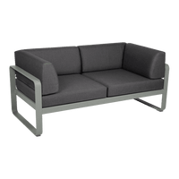 Gartensofa BELLEVIE - 2-Sitzer mit Seitenkissen - Original Homestories