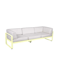 Gartensofa BELLEVIE - 3-Sitzer mit Seitenkissen - Original Homestories