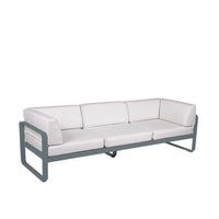 Gartensofa BELLEVIE - 3-Sitzer mit Seitenkissen - Original Homestories