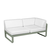 2-Sitzer Eckelement BELLEVIE mit Seitenkissen - Rechts | Fermob | Homestorys