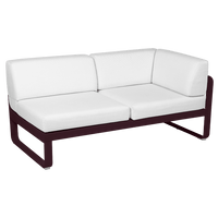 2-Sitzer Eckelement BELLEVIE mit Seitenkissen - Rechts | Fermob | Homestorys