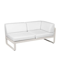 2-Sitzer Eckelement BELLEVIE mit Seitenkissen - Rechts | Fermob | Homestorys