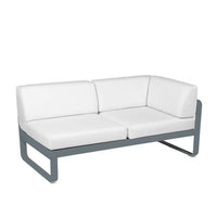 2-Sitzer Eckelement BELLEVIE mit Seitenkissen - Rechts | Fermob | Homestorys