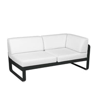 2-Sitzer Eckelement BELLEVIE mit Seitenkissen - Rechts | Fermob | Homestorys