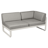 2-Sitzer Eckelement BELLEVIE mit Seitenkissen - Rechts | Fermob | Homestorys