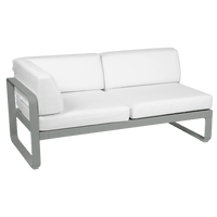 2-Sitzer Eckelement BELLEVIE mit Seitenkissen - Links - Original Homestories