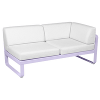 2-Sitzer Eckelement BELLEVIE mit Seitenkissen - Rechts | Fermob | Homestorys