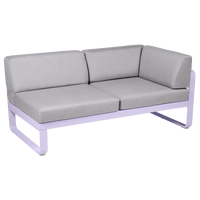 2-Sitzer Eckelement BELLEVIE mit Seitenkissen - Rechts | Fermob | Homestorys