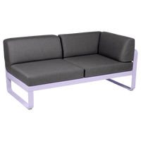 2-Sitzer Eckelement BELLEVIE mit Seitenkissen - Rechts | Fermob | Homestorys