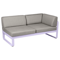 2-Sitzer Eckelement BELLEVIE mit Seitenkissen - Rechts | Fermob | Homestorys