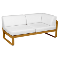 2-Sitzer Eckelement BELLEVIE mit Seitenkissen - Rechts | Fermob | Homestorys