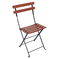 Chaise en cuir BISTRO