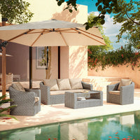 Salon de jardin Calvi - 5 places