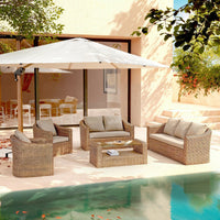 Salon de jardin Calvi - 7 places