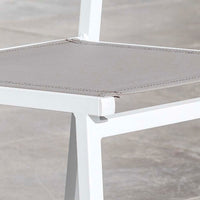 Chaise de jardin alu empilable Murano
