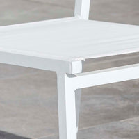 Chaise de jardin alu empilable Murano