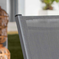 Chaise de jardin alu empilable Murano