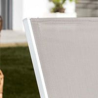 Fauteuil de jardin alu empilable Murano