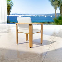 Fauteuil de jardin/repas en teck Java