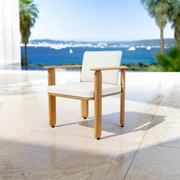 Fauteuil de jardin/repas en teck Java