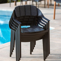 Lot de 2 fauteuils de jardin/repas Monte Carlo