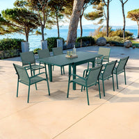 Chaise de jardin alu empilable Murano