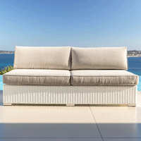 Chauffeuse de jardin 2 places Palma