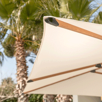 Parasol déporté Yucatan (L4 x 3m)