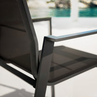 Fauteuil de jardin empilable Portofino