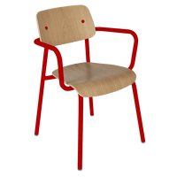 Chaise avec accoudoirs STUDIE