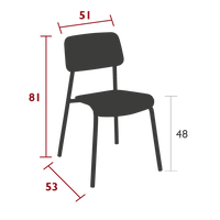 Étude de chaise de jardin