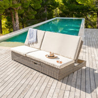 Transat double / Canapé de jardin Calvi