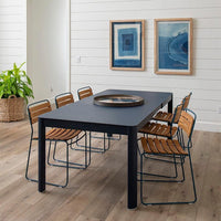 Table à rallonges RIBAMBELLE - 149/299x100cm