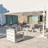 Parasol Déporté Bahia 3x3
