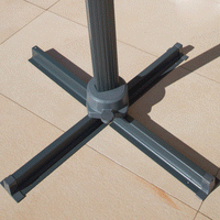 Parasol Déporté Bahia 3x3