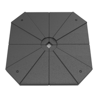 Lot de 4 dalles pour Parasol Bahia 20L