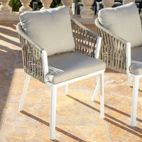 Lot de 2 fauteuils de jardin Amalfi