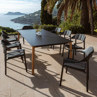 Lot de 2 fauteuils de jardin/repas Monte Carlo