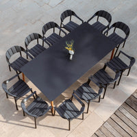 Lot de 2 fauteuils de jardin/repas Monte Carlo