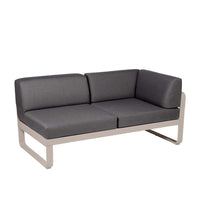 2-Sitzer Eckelement BELLEVIE mit Seitenkissen - Rechts | Fermob | Homestorys