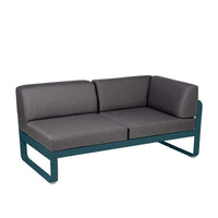 2-Sitzer Eckelement BELLEVIE mit Seitenkissen - Rechts | Fermob | Homestorys