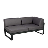 2-Sitzer Eckelement BELLEVIE mit Seitenkissen - Rechts | Fermob | Homestorys