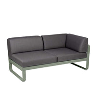 2-Sitzer Eckelement BELLEVIE mit Seitenkissen - Rechts | Fermob | Homestorys