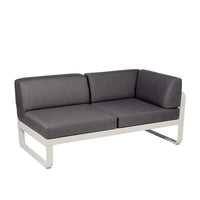 2-Sitzer Eckelement BELLEVIE mit Seitenkissen - Rechts | Fermob | Homestorys