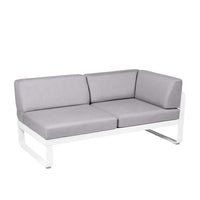 2-Sitzer Eckelement BELLEVIE mit Seitenkissen - Rechts | Fermob | Homestorys